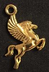 (image for) Gold Pegasus Charm